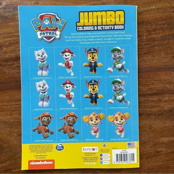 Bundle of 3 Crayola/ Barbie/ Paw Patrol Coloring Books NEW - Picture 14 of 16